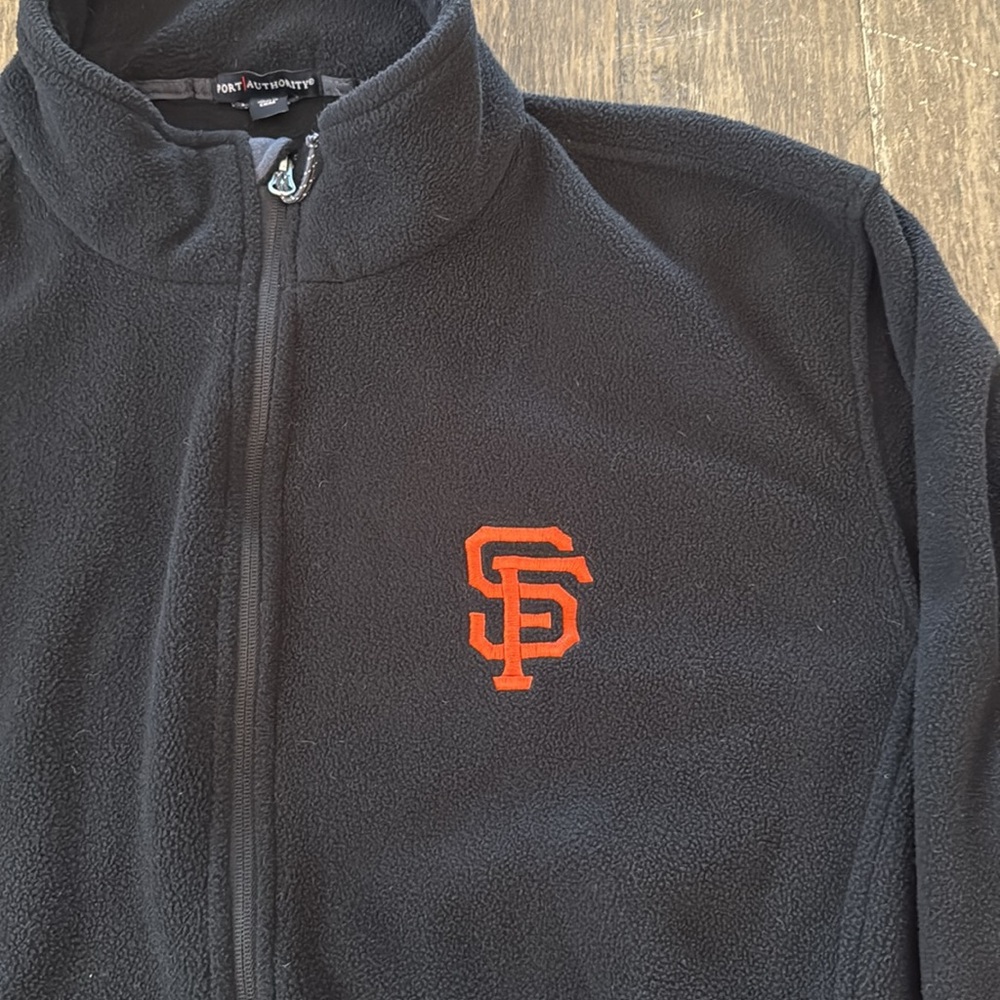 San Francisco Giants Black Fleece Jacket - Picture 2 of 5